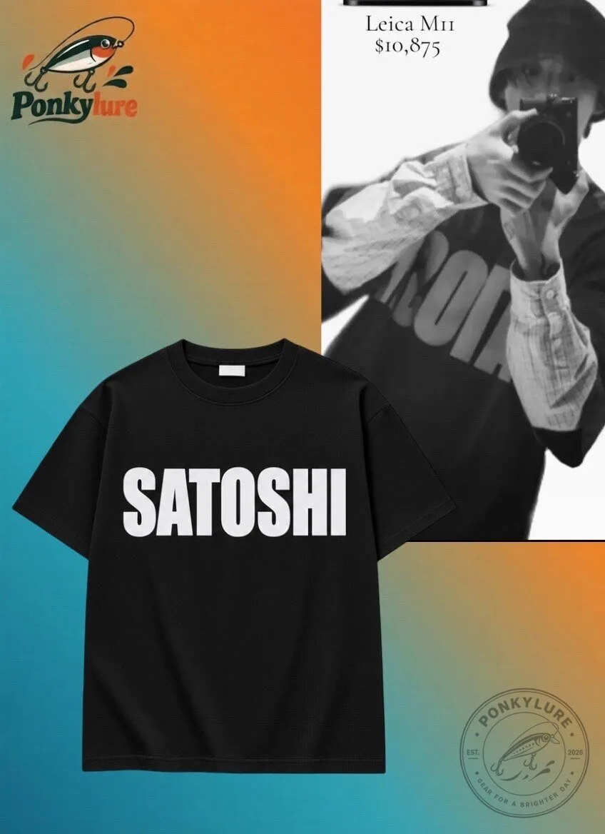 BTS Jungkook Wear Satoshi Nakamoto T-Shirt New 2026