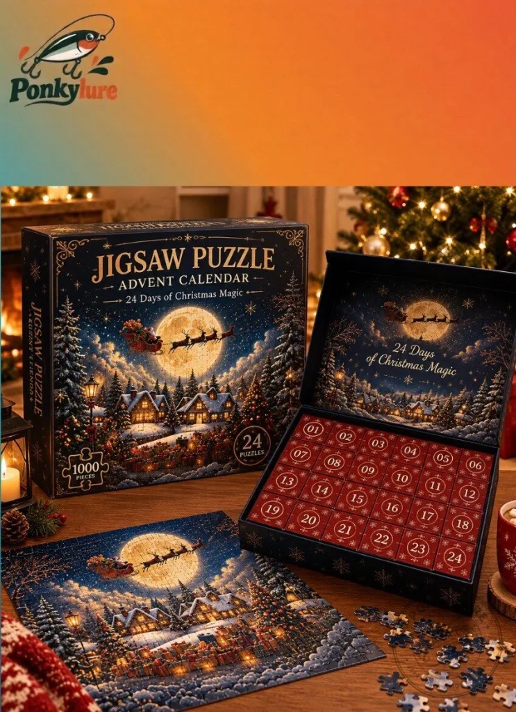 "Discover the Magic: 2026 Jigsaw Puzzle Advent Calendar for Christmas" 7 Christmas Jigsaw Puzzle Advent Calendar 2026, 24 Days of Christmas Magic