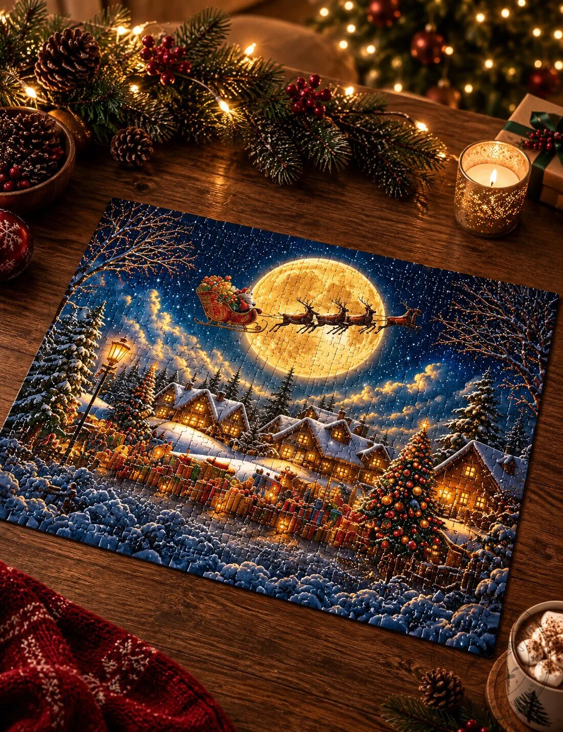 Christmas Jigsaw Puzzle Advent Calendar 2026, 24 Days of Christmas Magic 8 Christmas Jigsaw Puzzle Advent Calendar 2026, 24 Days of Christmas Magic