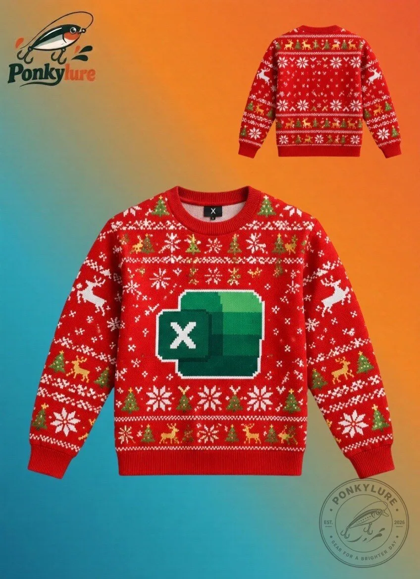 Funny Excel Christmas Sweater – Christmas Holiday Ugly Sweater 2026