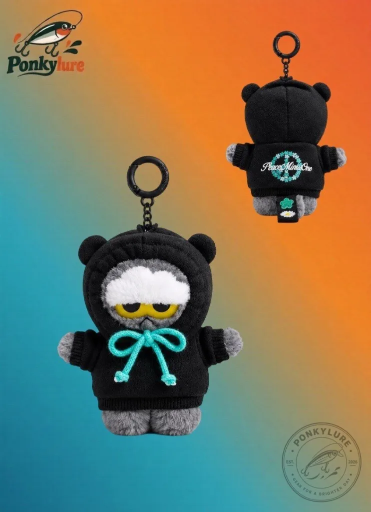 "Exclusive 2026 Zoa G-Dragon Peaceminusone LINE Plush Keyring Release" 1 Zoa G-Dragon Peaceminusone x LINE Friend Plush Keyring 2026 Limited Edition