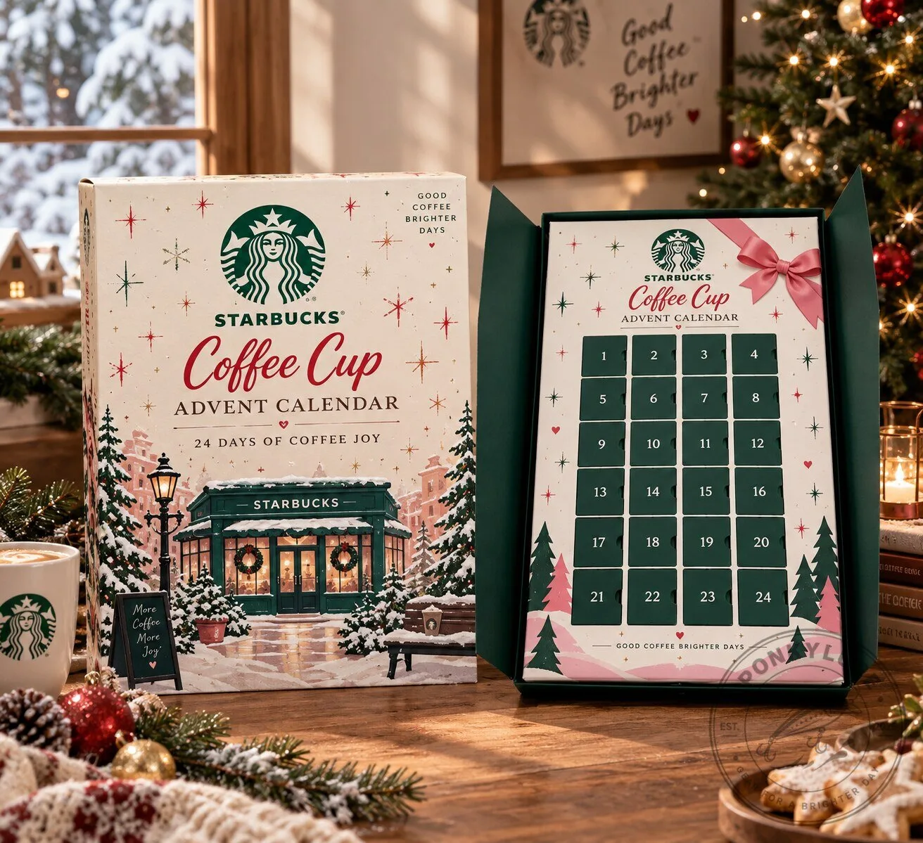 Starbucks Coffee Cup Advent Calendar 2026 Limited Edition 14 Starbucks Coffee Cup Advent Calendar 2026 Limited Edition