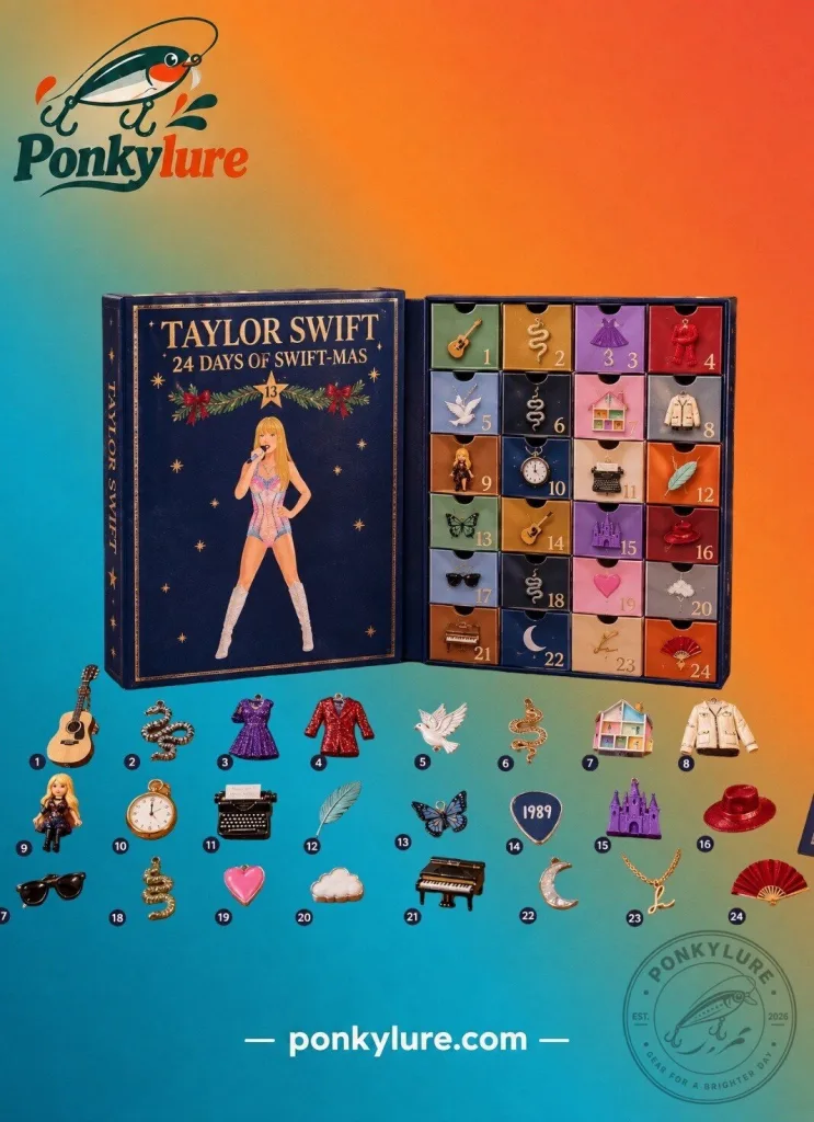 "Discover Taylor Swift Advent Calendar: 25 Days of Swiftmas Surprises" 3 Taylor Swift Advent Calendar - 25 Days of Swiftmas
