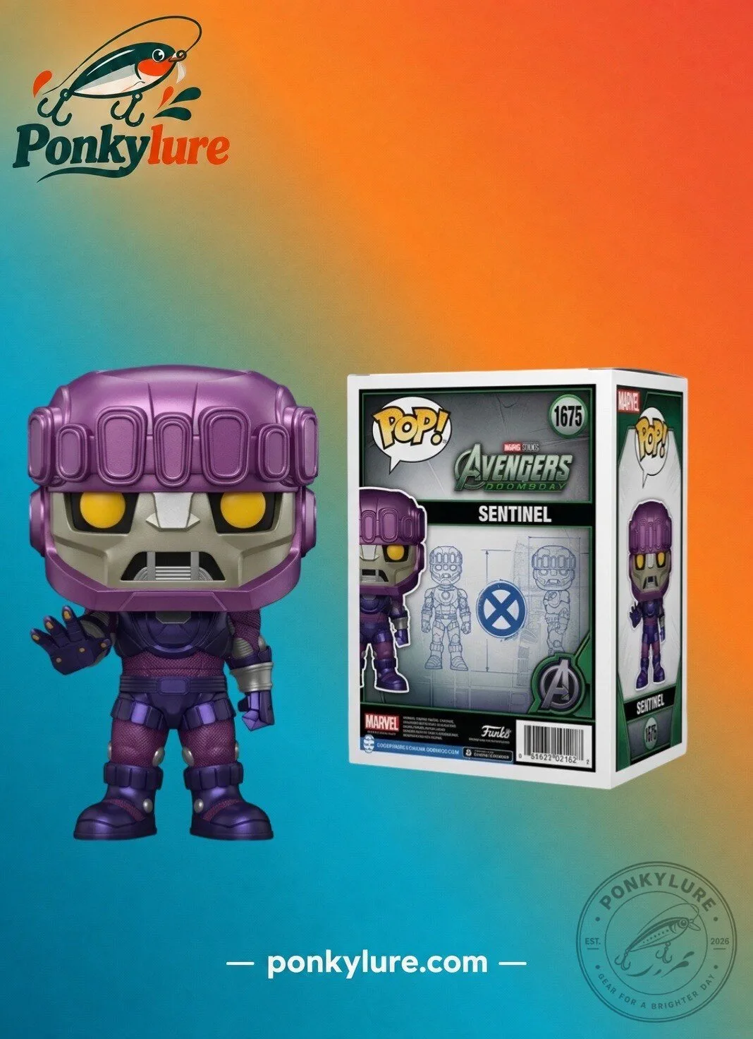 Funko Pop! 10'' Sentinel Avengers Doomsday #1675 Limited Edition 2026