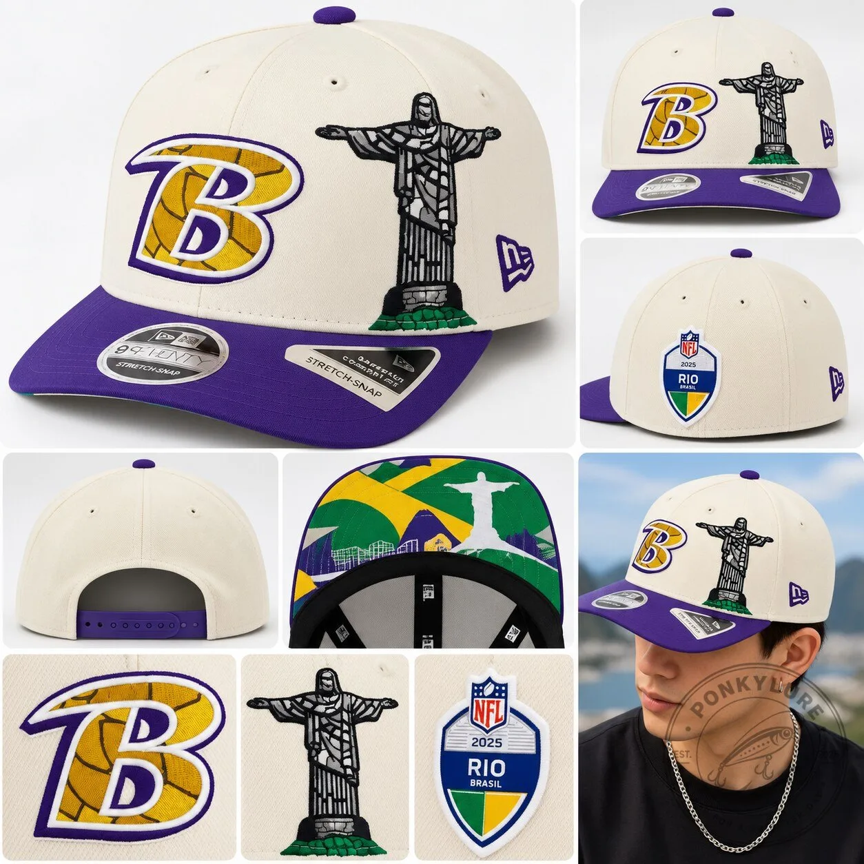 Baltimore Ravens NFL Rio Game Cap 2026 Limited Edition 7 Baltimore Ravens NFL Rio Game Cap 2026 Limited Edition