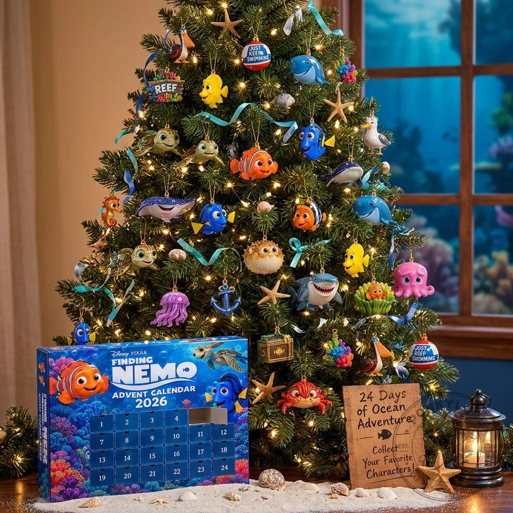 NEMO Disney Pixar Advent Calendar 2026 Limited Edition 9 NEMO Disney Pixar Advent Calendar 2026 Limited Edition